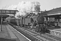 Photo 3  Class 4MT number 42288 runs through with the 9.5am Liverpool to Rochdale passenger. 17 April 1960. RS Greenwood
